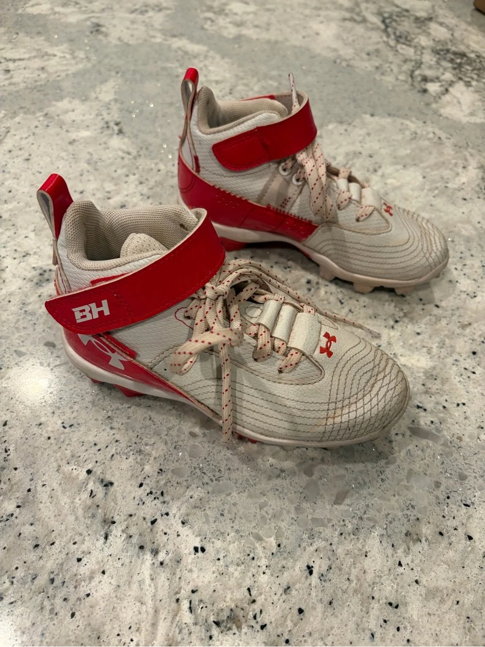 Under Armour Harper 7 Youth Baseball Cleats Size 12K